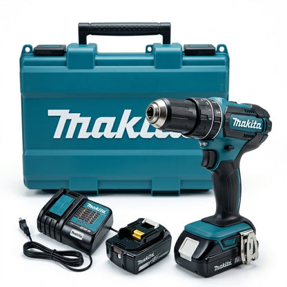 Kit complet de vissage professionnel – 45 accessoires et 2 batteries