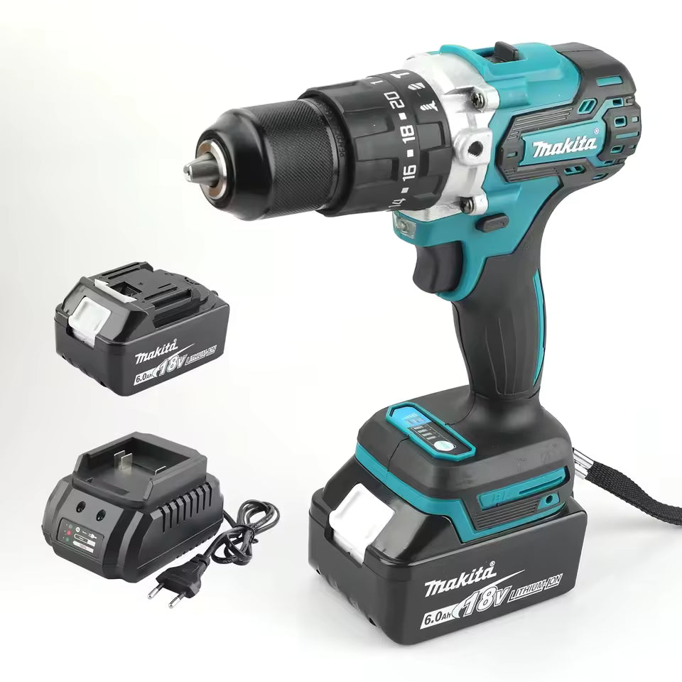 Aku vrtačka/šroubovák Makita 18 V Brushless se 2 bateriemi