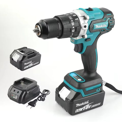 Aku vrtačka/šroubovák Makita 18 V Brushless se 2 bateriemi